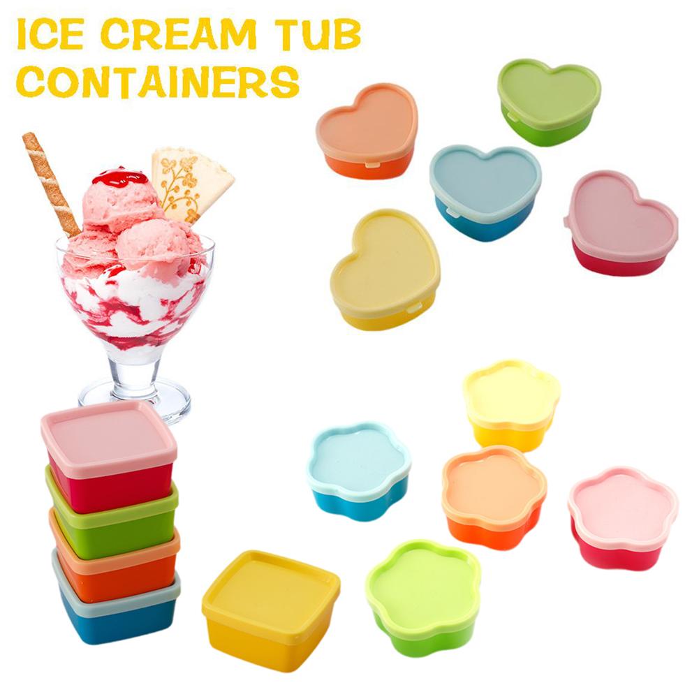Food Storage Meals - 5Pcs Mini Squeeze Bottle Lunch Box