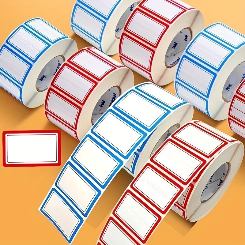 Food Storage Labels - 1000pcs Freezing Labels - Waterproof &