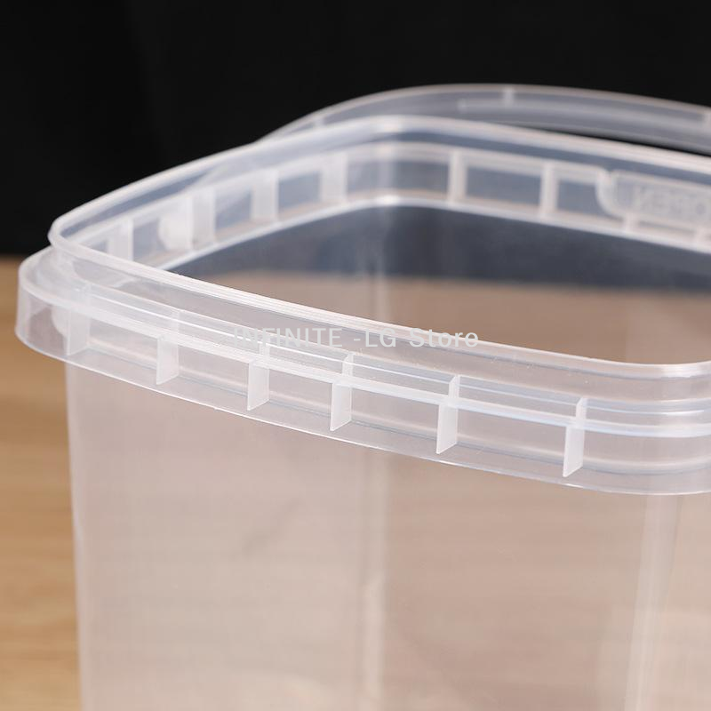 10pcs Plastic 500/1000 ML Buck - Food Storage Containers ulasan dan harga