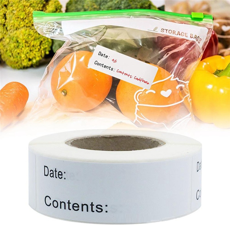 Self-Adhesive Removable Food S - Food Storage Labels ulasan dan harga