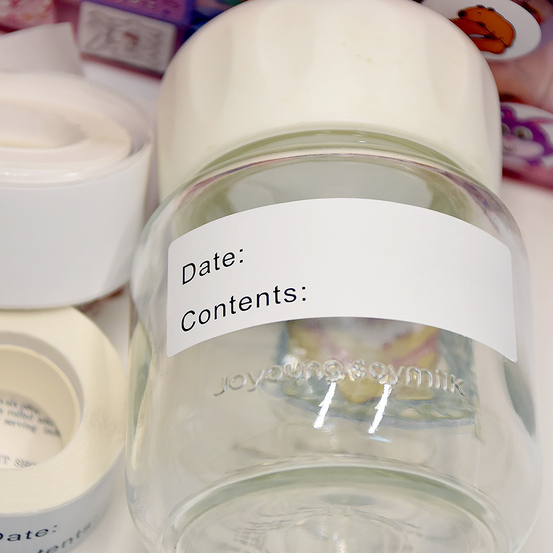 Self-Adhesive Removable Food S - Food Storage Labels ulasan dan harga