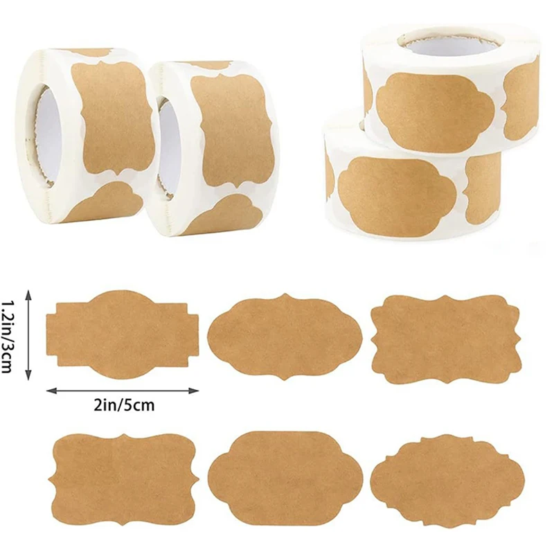 Self-adhesive Labels Spice Jar - Food Storage Labels ulasan dan harga