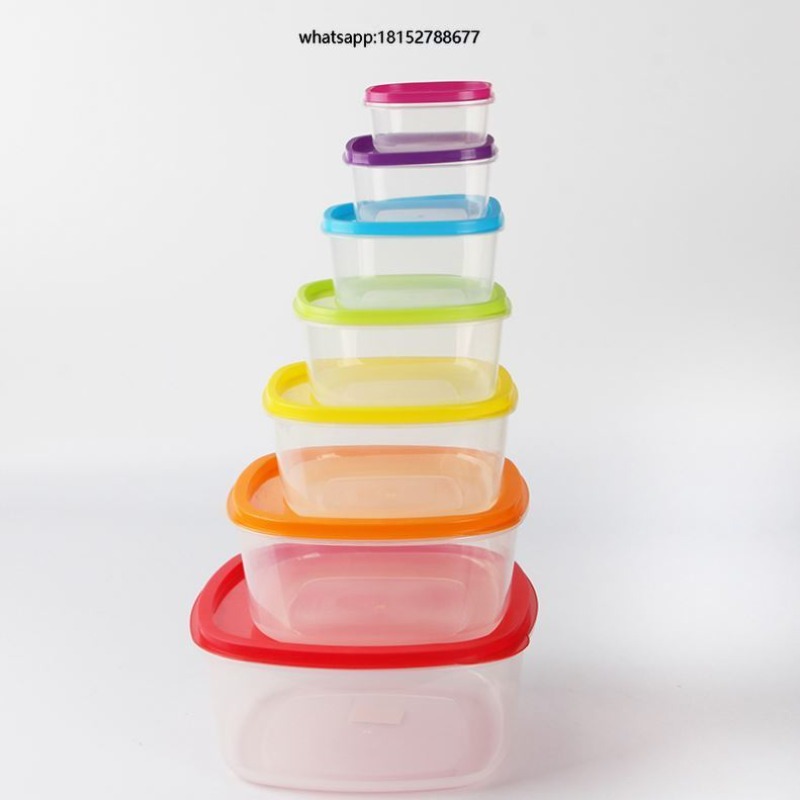 Rainbow 7pcs Food Container Pl - Food Storage Containers ulasan dan harga