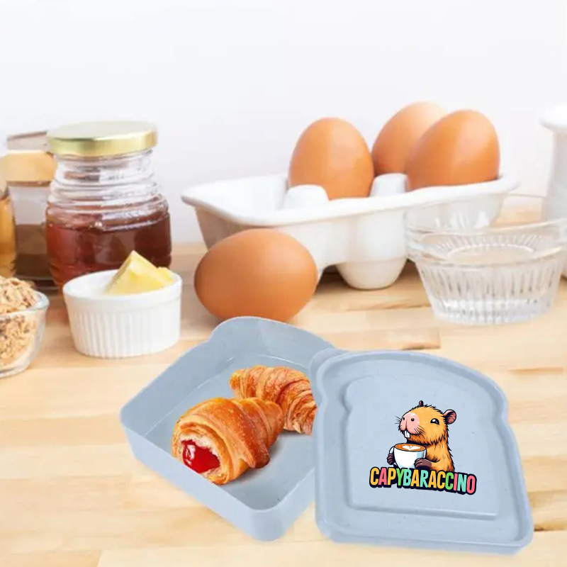 Capybara Sandwich Food Storage - Food Storage With Dividers ulasan dan harga