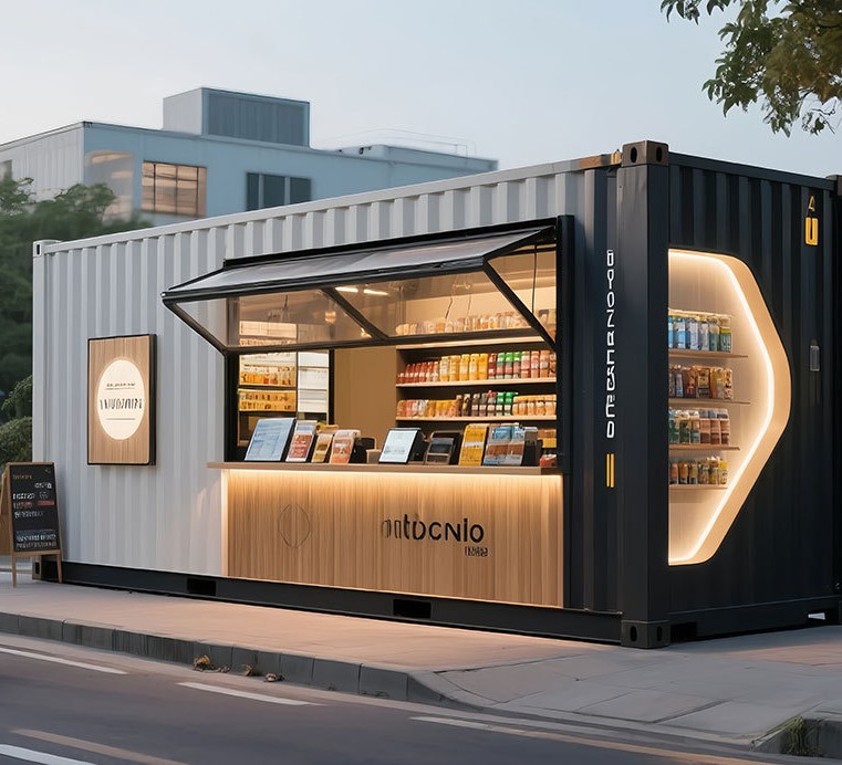 Prefab Container Coffee Shop M - Food Storage Containers ulasan dan harga