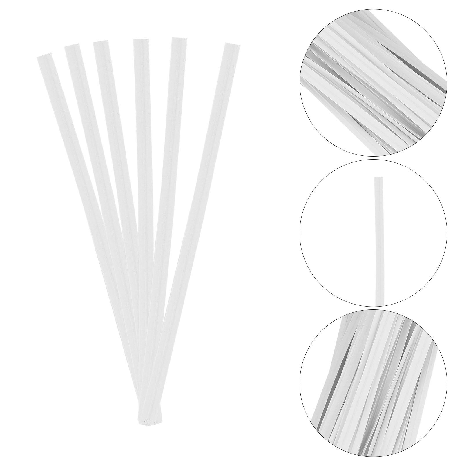 White Paper Twist Ties 1000 Pa - Food Storage Bag ulasan dan harga