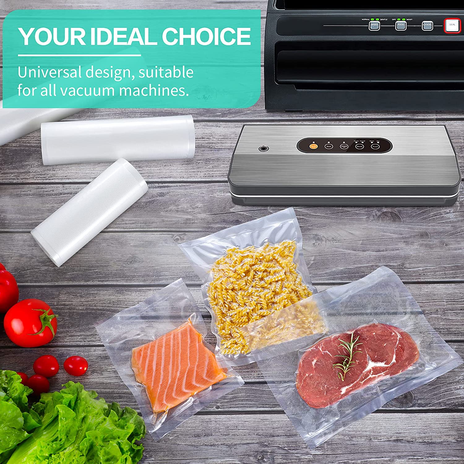 Kitchen Bags For Vacuum Food V - Food Storage Bag ulasan dan harga