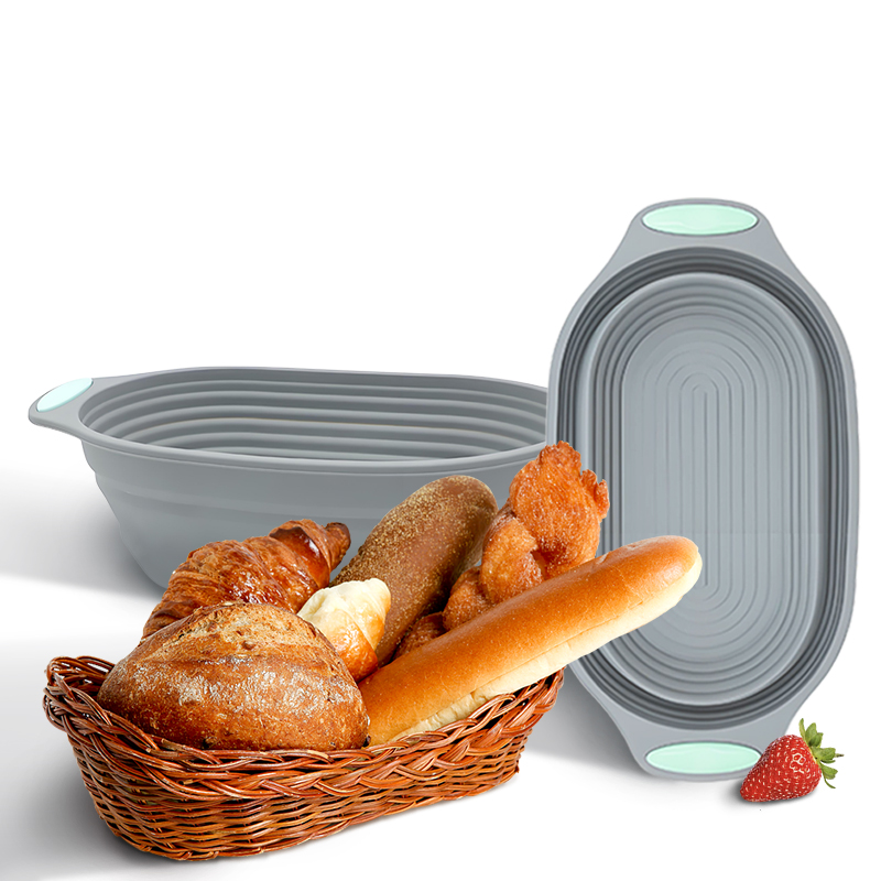 1PC Silicone Foldable Banneton - Food Storage With Dividers ulasan dan harga