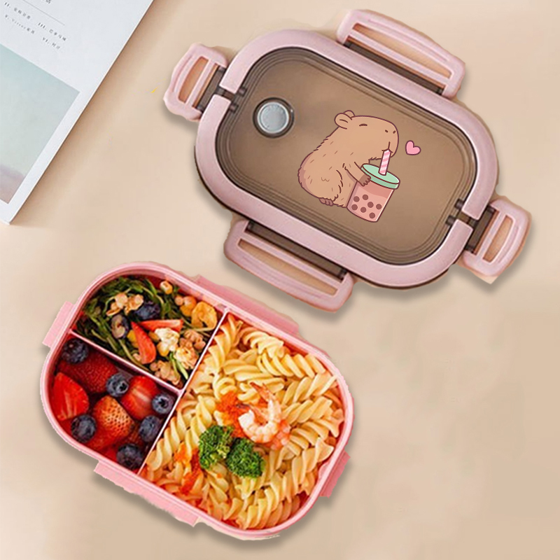 Capybara Bento Lunch Box Anime - Food Storage Containers ulasan dan harga