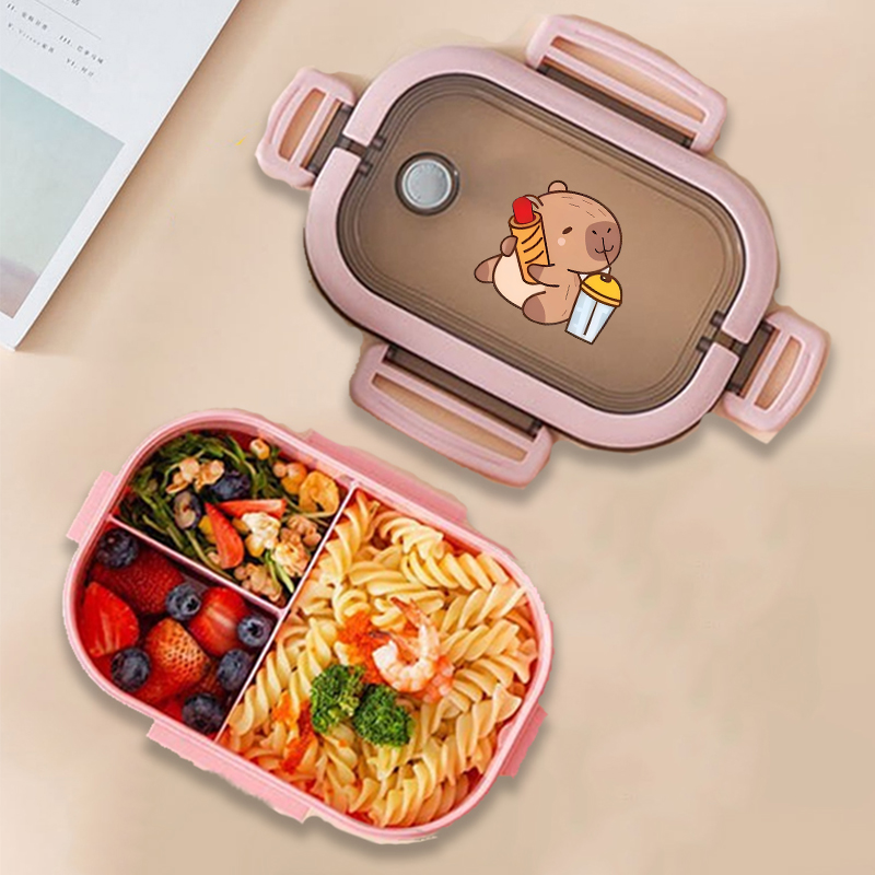 Capybara Bento Lunch Box Anime - Food Storage Containers ulasan dan harga