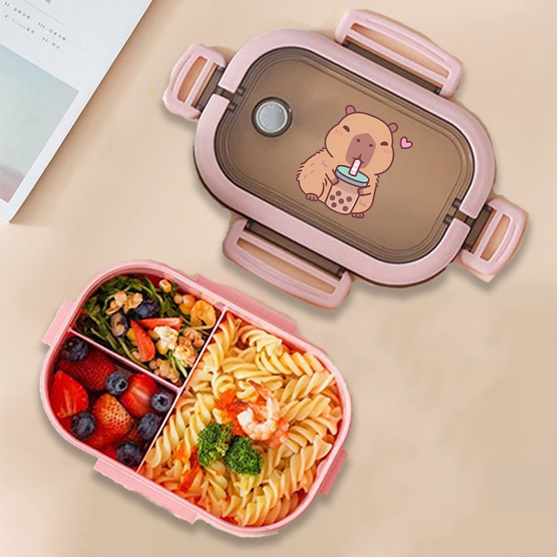 Capybara Bento Lunch Box Anime - Food Storage Containers ulasan dan harga