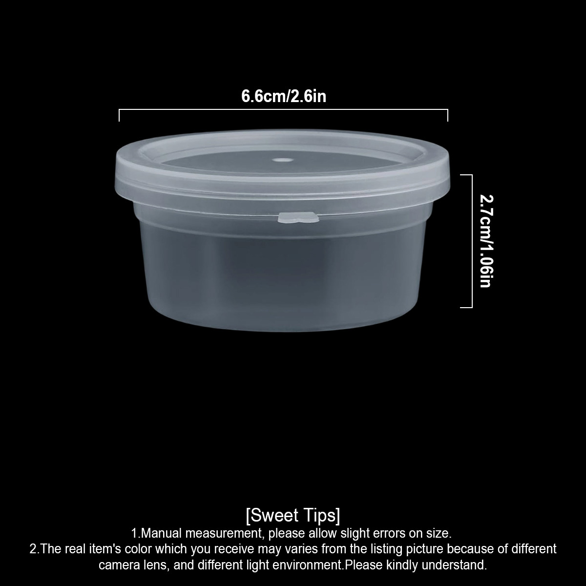 10/20/30 Pack Small Slime Cont - Food Storage Meals ulasan dan harga