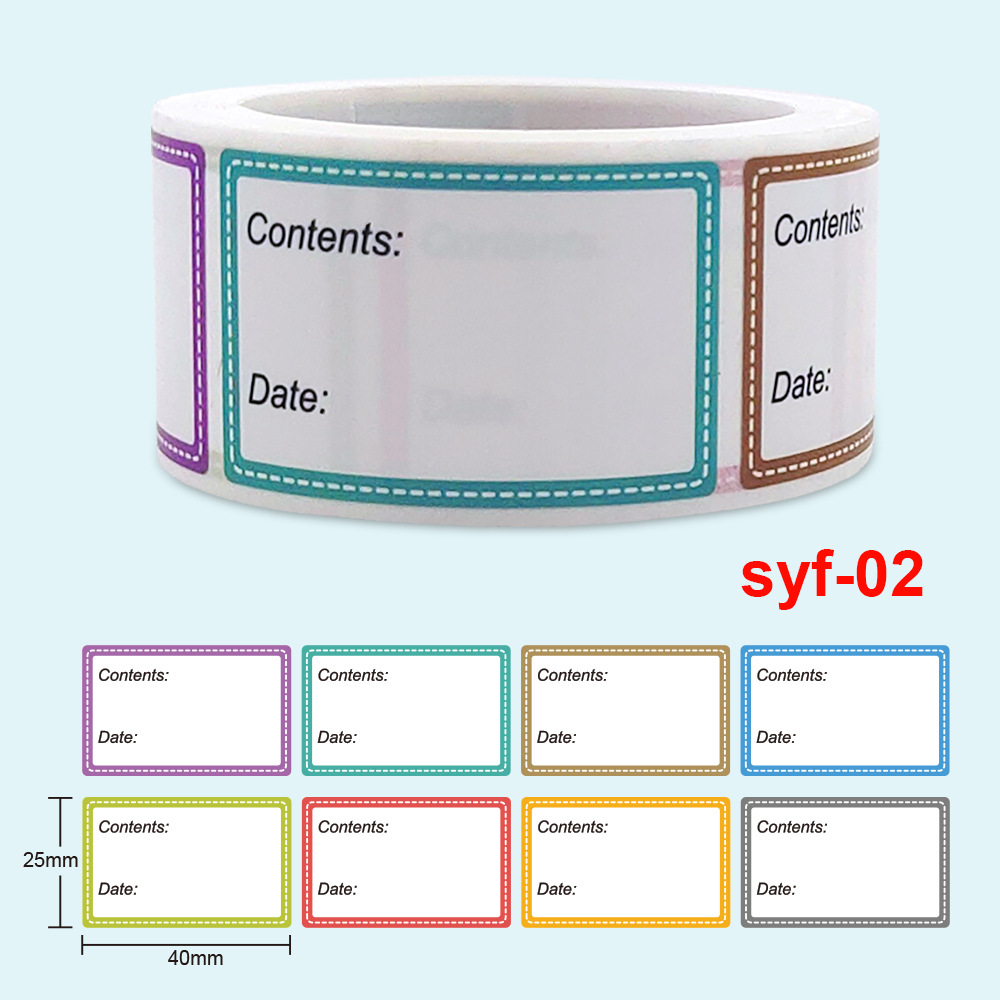 Safe Date Food catalog Storage - Food Storage Labels ulasan dan harga