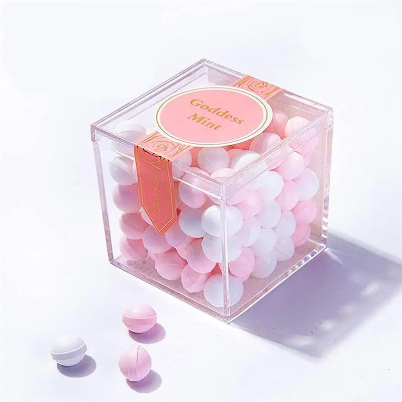 12 PCS Transparent Acrylic Box - Food Storage With Dividers ulasan dan harga