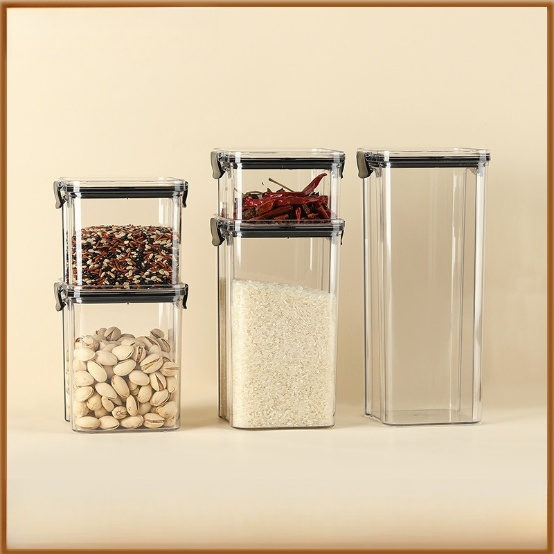 1PC Square Thickened Clear Pla - Food Storage Containers ulasan dan harga