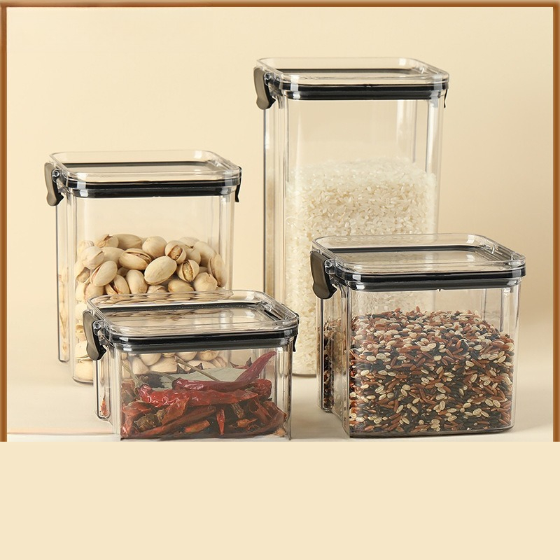 1PC Square Thickened Clear Pla - Food Storage Containers ulasan dan harga