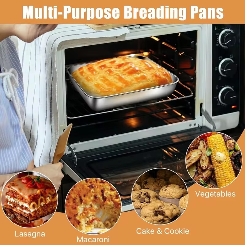 3-Piece Stainless Steel Food S - Food Storage Meals ulasan dan harga