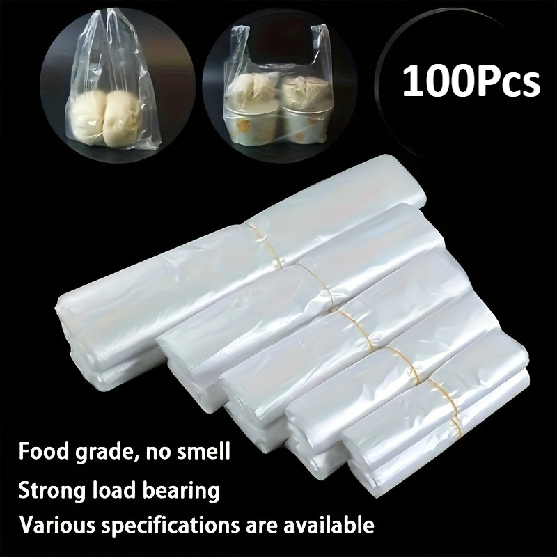 100Pcs Mini Transparent Dispos - Food Storage Bag ulasan dan harga