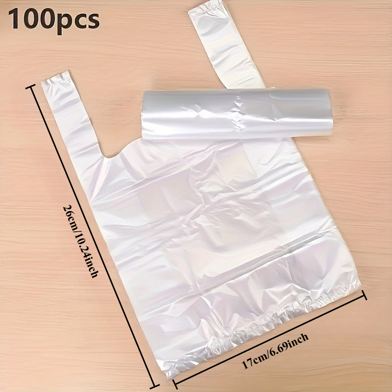 100Pcs Mini Transparent Dispos - Food Storage Bag ulasan dan harga