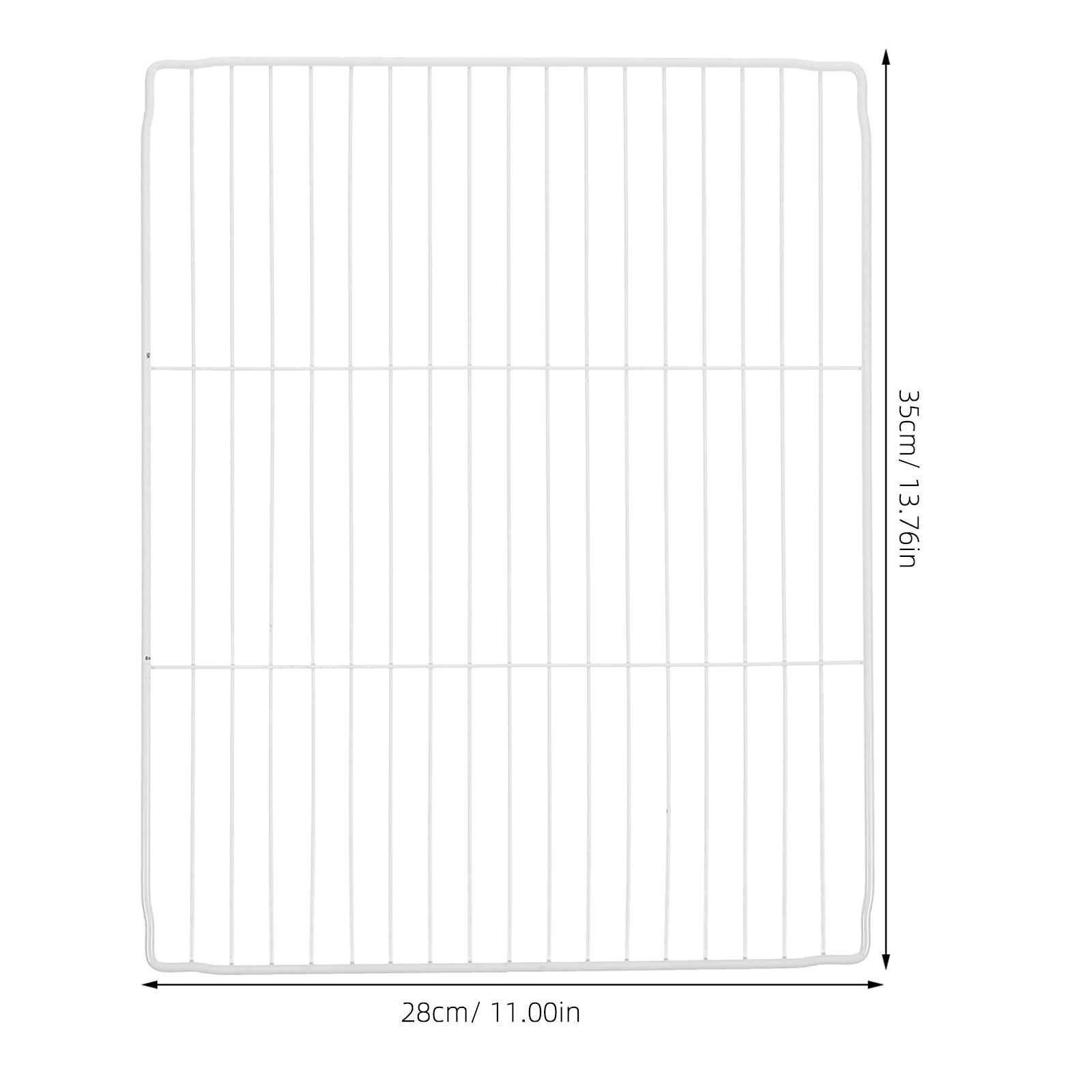 2Pcs Refrigerator Wire Divider - Food Storage With Dividers ulasan dan harga