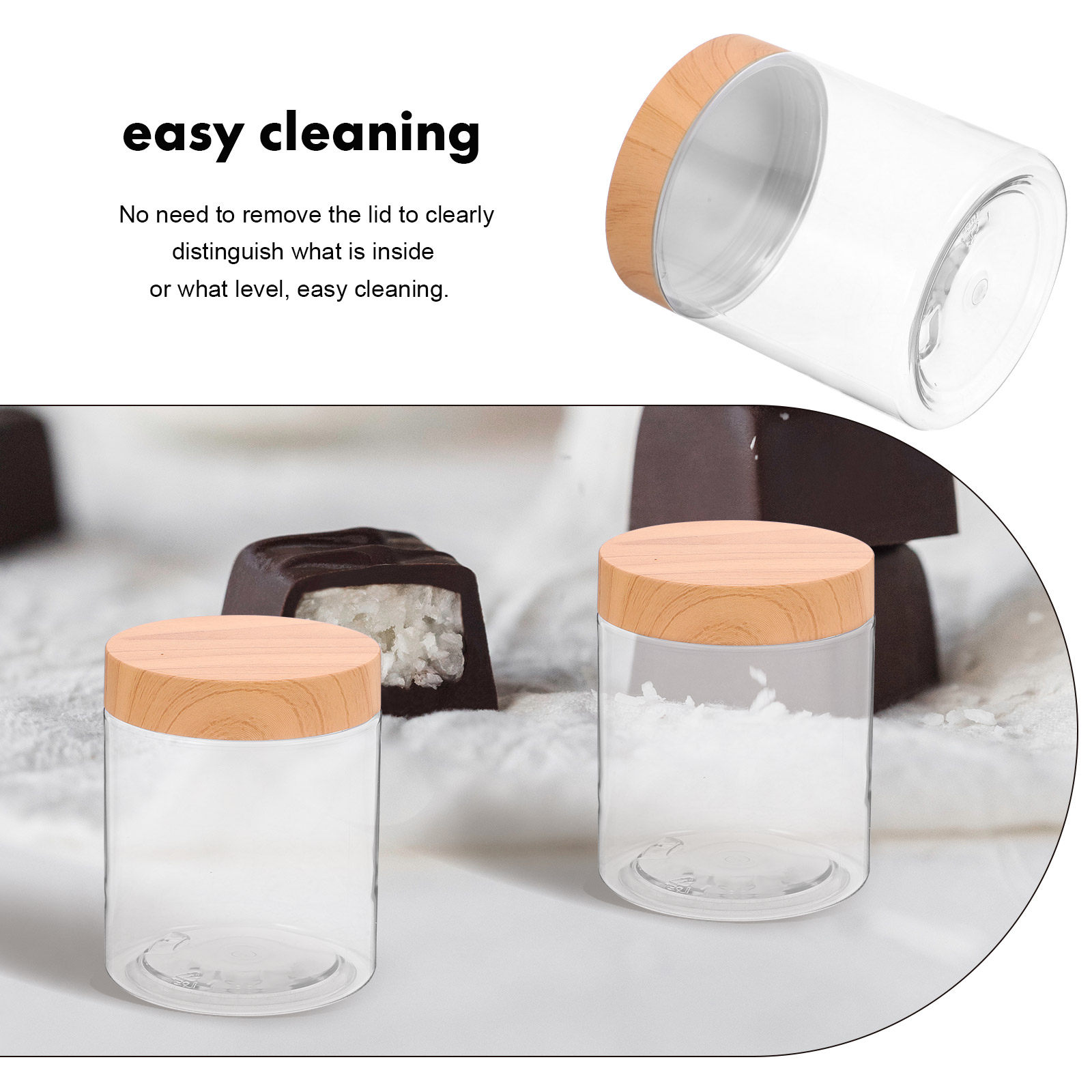 6Pcs Kitchen Storage Container - Food Storage Containers ulasan dan harga