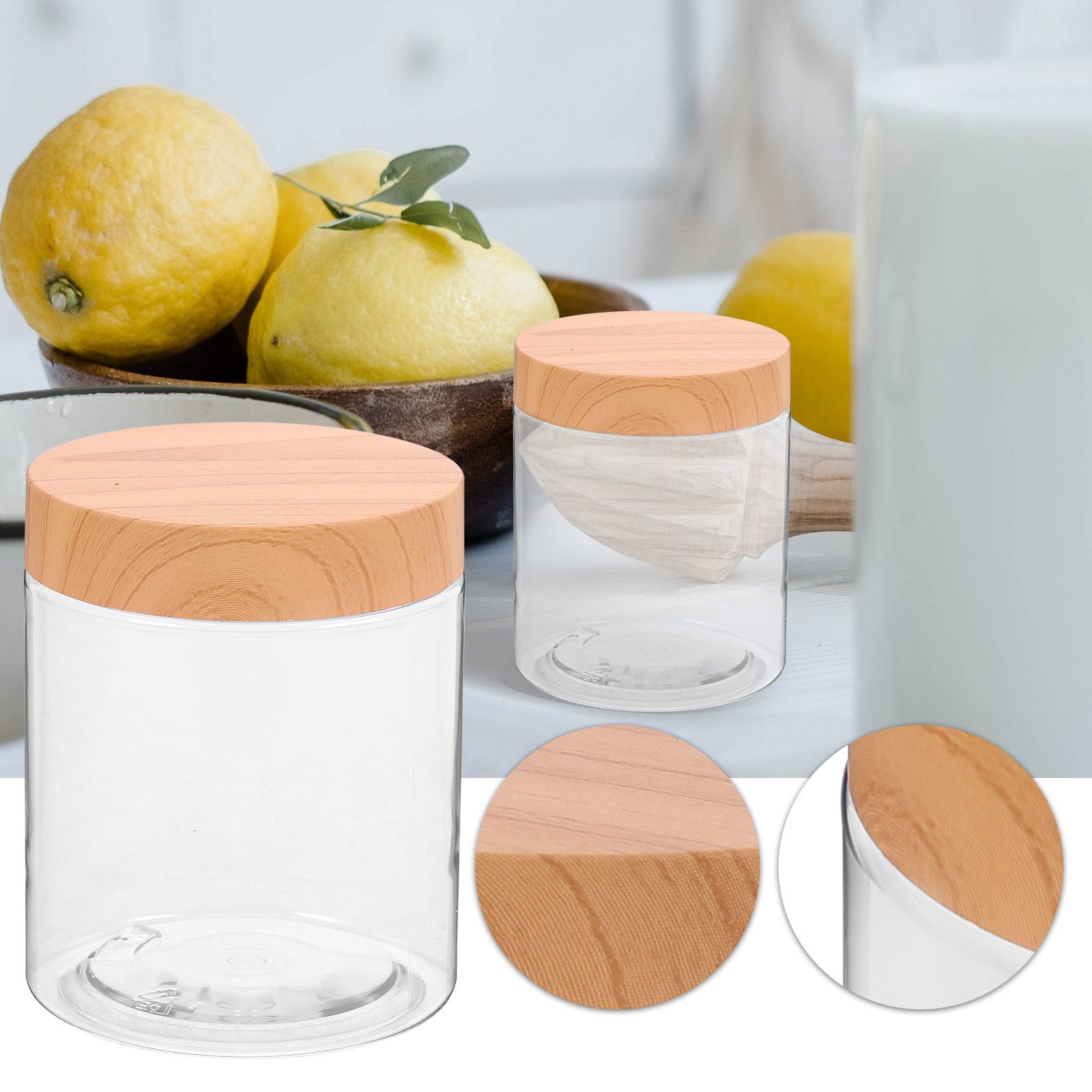 6Pcs Kitchen Storage Container - Food Storage Containers ulasan dan harga
