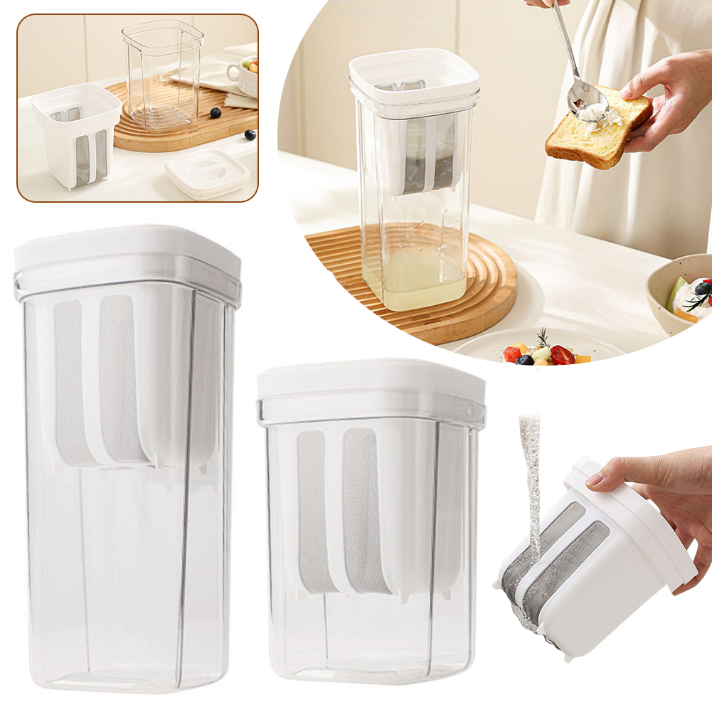 2 In 1 Greek Yogurts Maker Str - Food Storage With Dividers ulasan dan harga