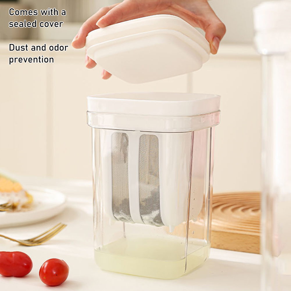 2 In 1 Greek Yogurts Maker Str - Food Storage With Dividers ulasan dan harga