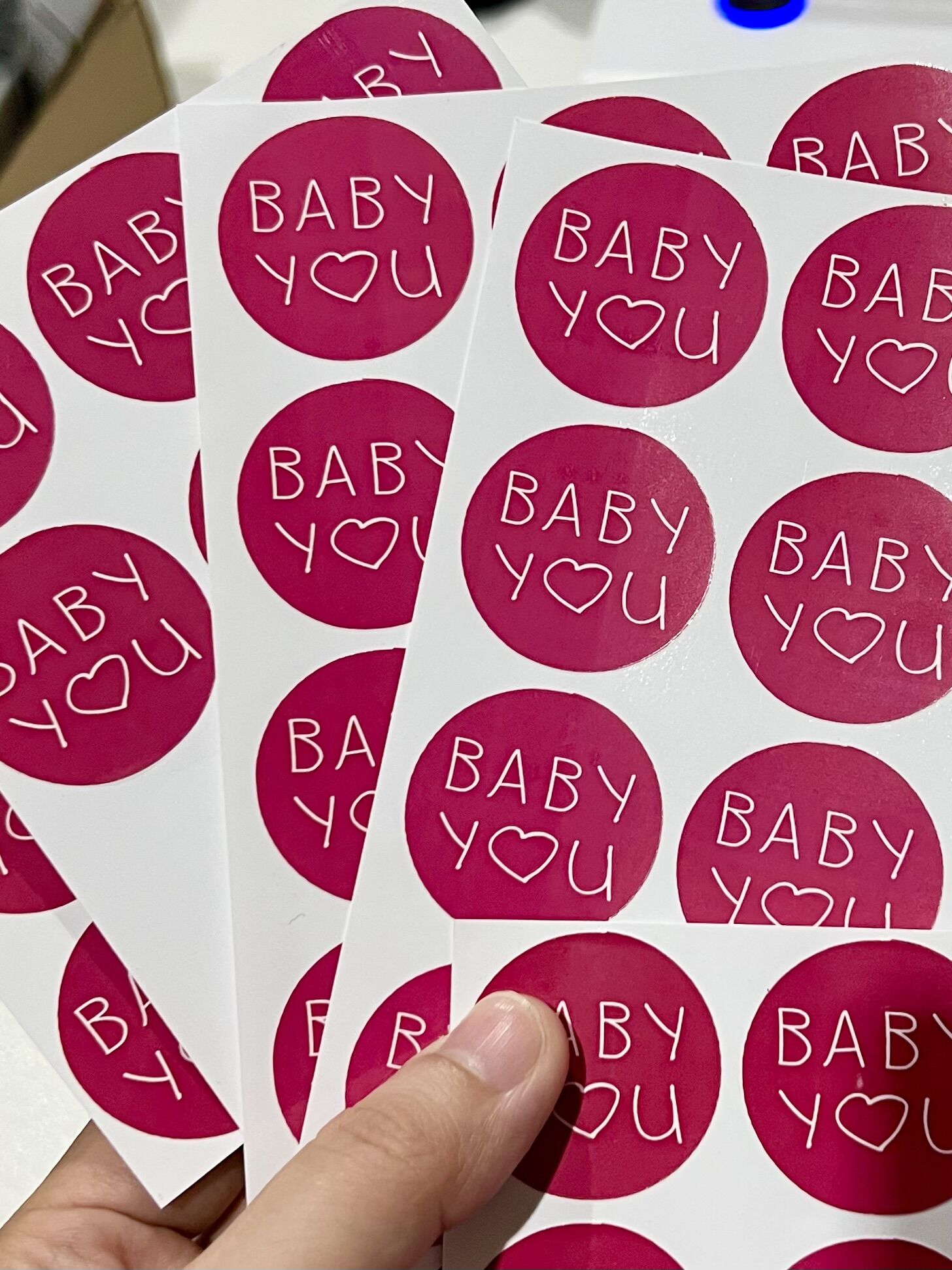 1000PCS Custom Stickers Custom - Food Storage Labels ulasan dan harga