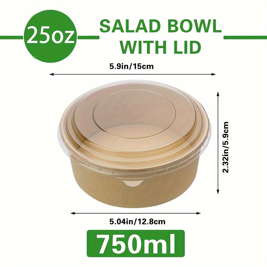 25Oz/750Ml 25/50 Pack Paper Bo - Food Storage Meals ulasan dan harga