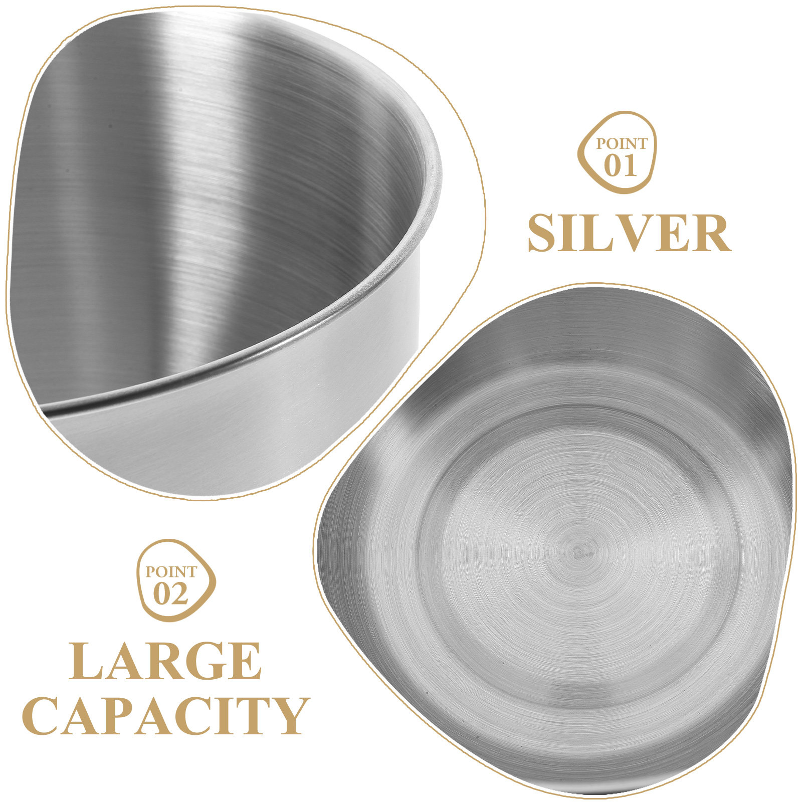 Deep Stainless Steel Mixing Bo - Food Storage Meals ulasan dan harga