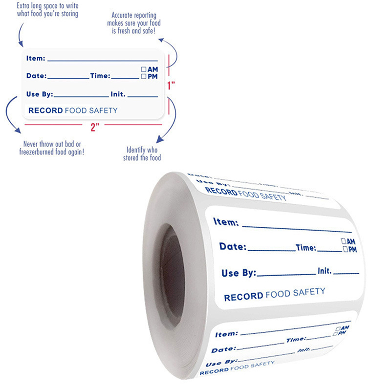New#500Pcs/roll Kitchen Sticke - Food Storage Labels ulasan dan harga