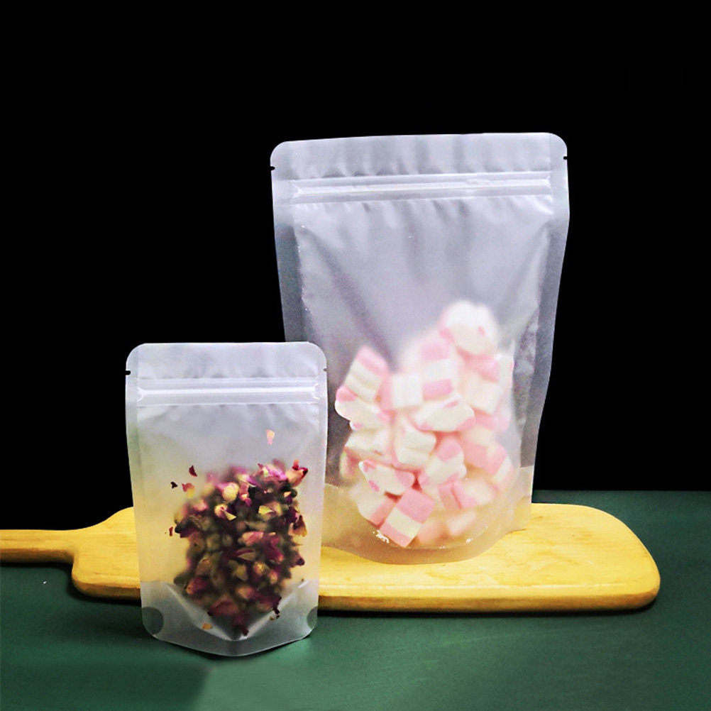 100Pcs Self Sealing Transparen - Food Storage Bag ulasan dan harga